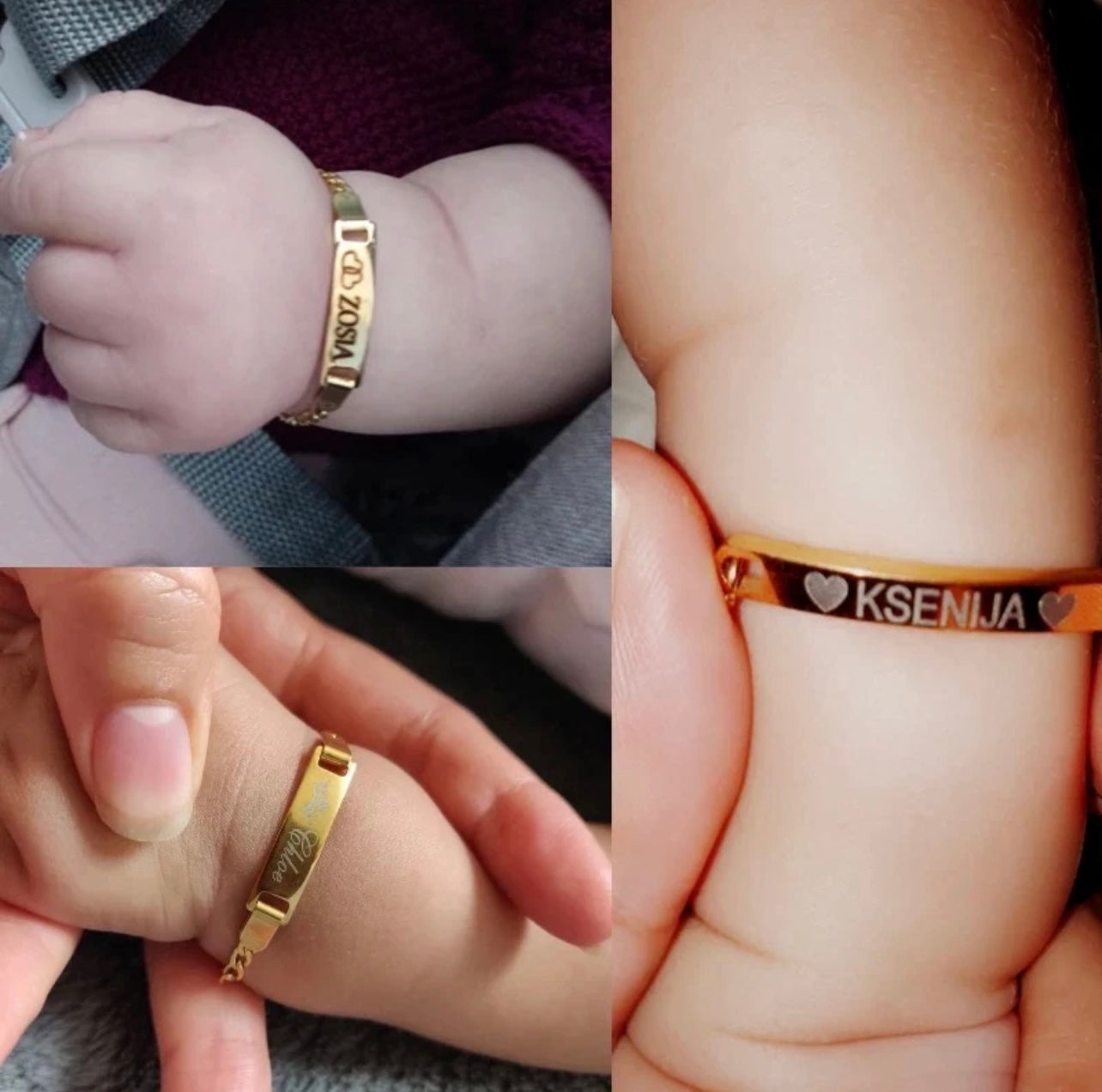 Kids name bracelets